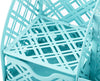 EXERZ Desk Organiser with 7 Compartments -Mesh Desk Tidy Caddy - Turquoise