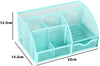EXERZ Desk Organiser with 7 Compartments -Mesh Desk Tidy Caddy  - Turquoise