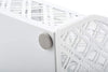 EXERZ Desk Organiser with 7 Compartments -Mesh Desk Tidy Caddy - White