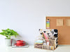 EXERZ Desk Organiser with 7 Compartments -Mesh Desk Tidy Caddy - Golden
