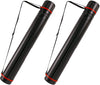 EXERZ Drafting Tubes 2pcs - Extendable Drawing Tubes - Poster Art Tubes