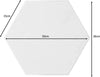 Exerz Hexagon Stretched Canvas 5pcs 30x26cm