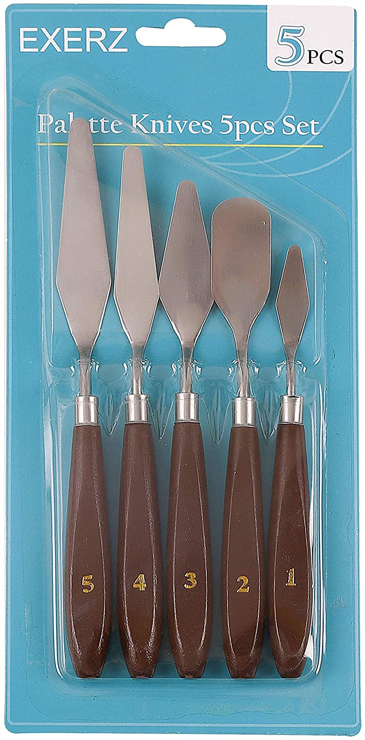 Exerz Palette Knives 5pcs AMK93