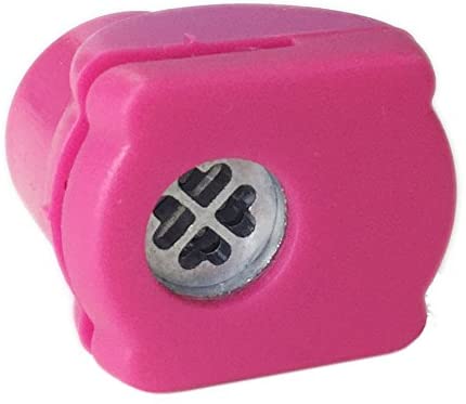 EXERZ Paper Punch Set 14pcs Art & Craft in a Storage Box - Pink