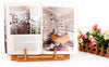 Exerz Bamboo Easel Reading Stand - Cookbook Stand - Bamboo