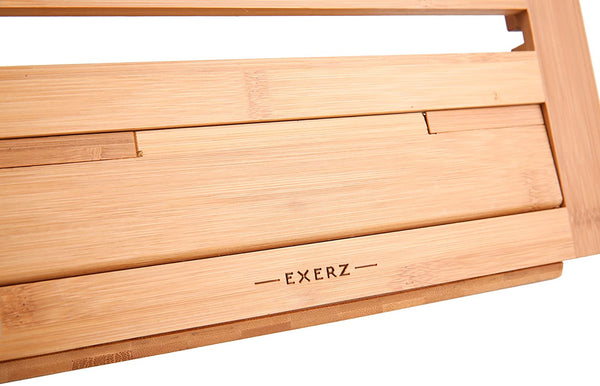 Exerz Bamboo Easel Reading Stand - Cookbook Stand - Bamboo