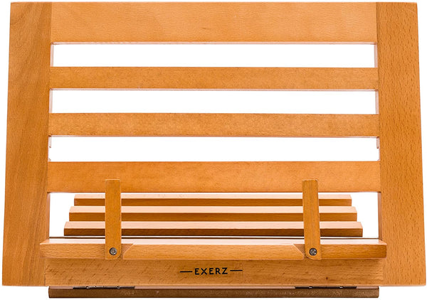 Exerz Wooden Easel Reading Stand - Cookbook Stand -  - Wooden