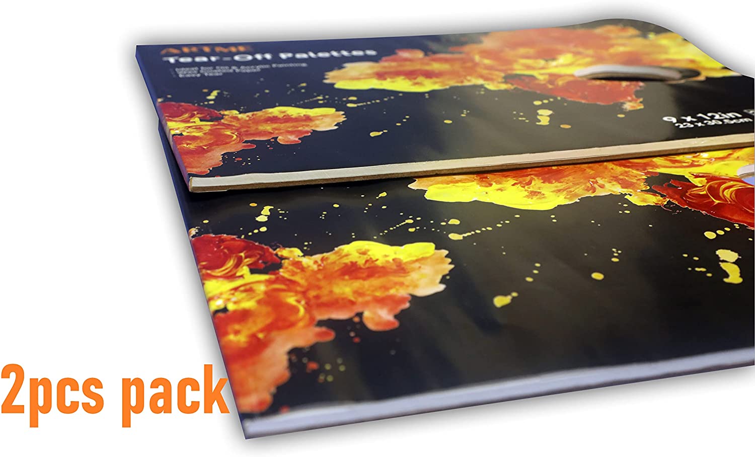 Artme Tear-off Paper Palettes 22.9x30.5cm, 50g, 36 sheets - Disposable Palettes - 2pk