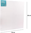 Exerz 70x80cm Stretched Canvas 4pk - 1.7cm/ 280GSM 100% Cotton