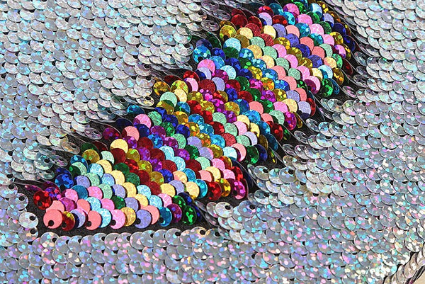 Exerz Reversible Sequin Notebook A5 Size - Rainbow