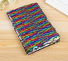 Exerz Reversible Sequin Notebook A5 Size - Rainbow