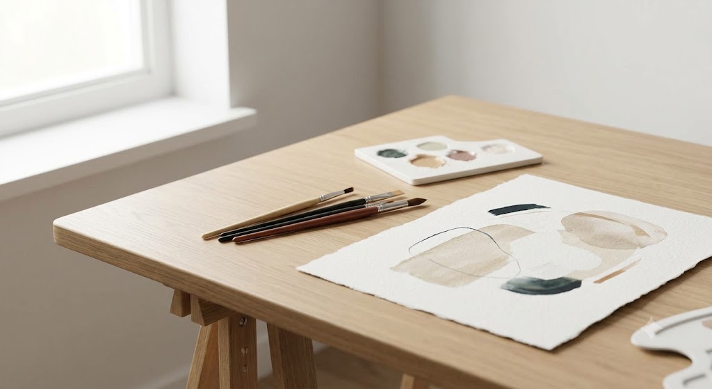 Creating Beautiful Art with the Simplest Tools and Colours