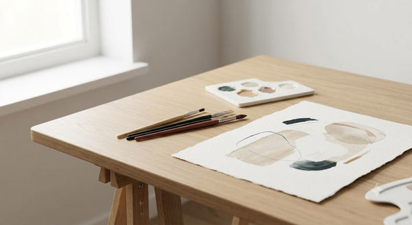 Creating Beautiful Art with the Simplest Tools and Colours