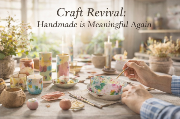 Craft Revival: Handmade is Meaningful Again