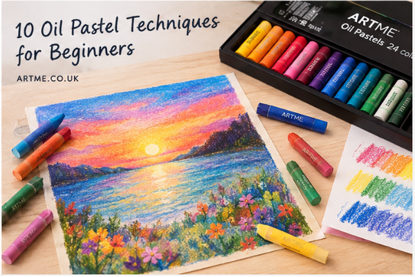 Step by Step: Oil Pastel Techniques for beginers
