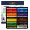 Artme Oil Pastel Paint Sticks 24 Assorted Vibrant Colours