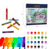 Artme Oil Pastel Paint Sticks 24 Assorted Vibrant Colours