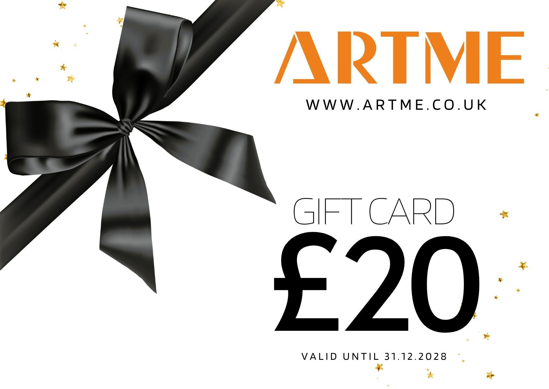 £20 Gift Card for Artme.co.uk - Perfect Gift for Art Lovers!