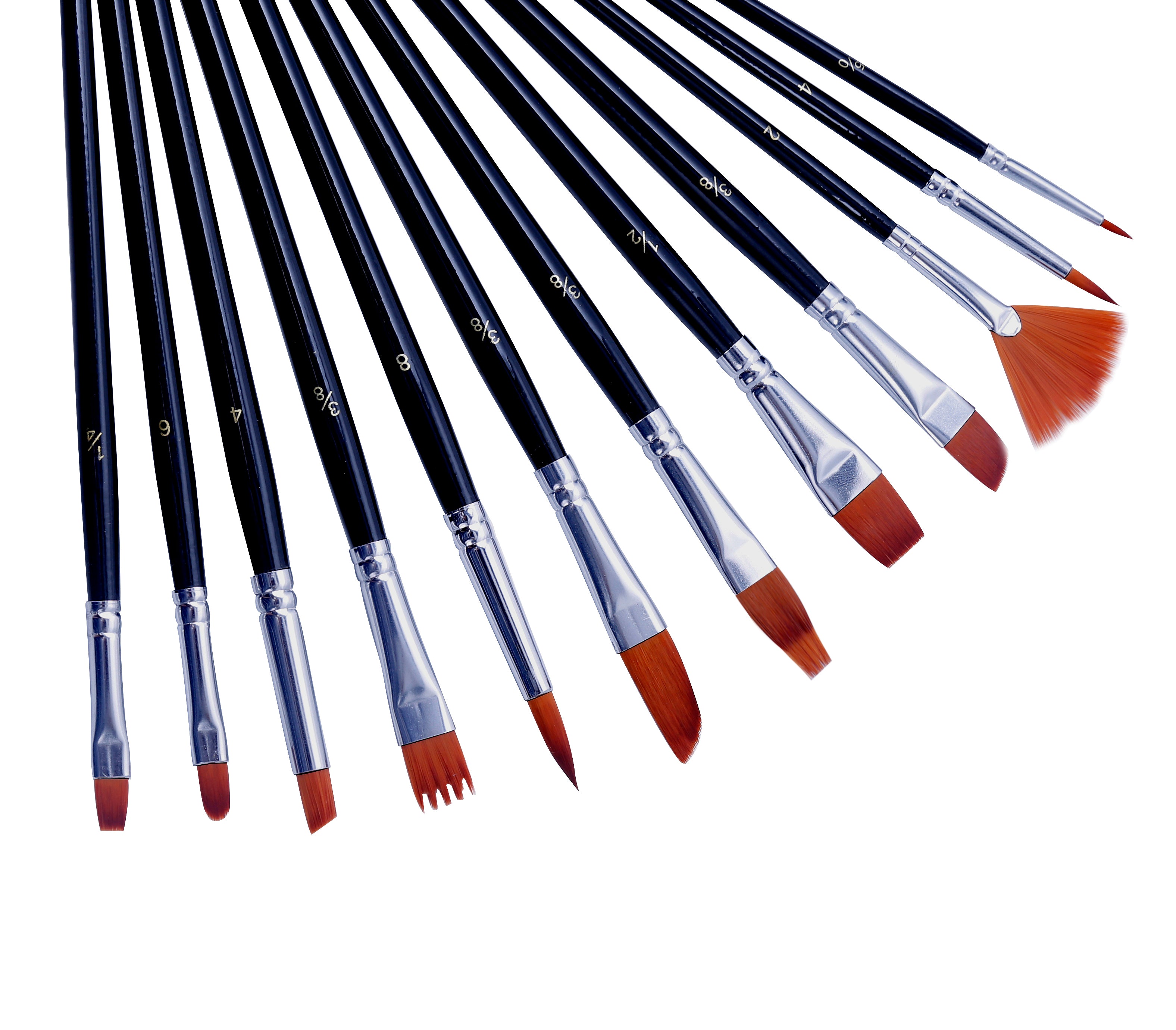 Artme Nylon Artist Brushes 12pcs