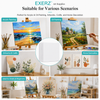 Exerz 60x100cm Stretched Canvas 4pk - 1.7cm/ 280GSM 100% Cotton