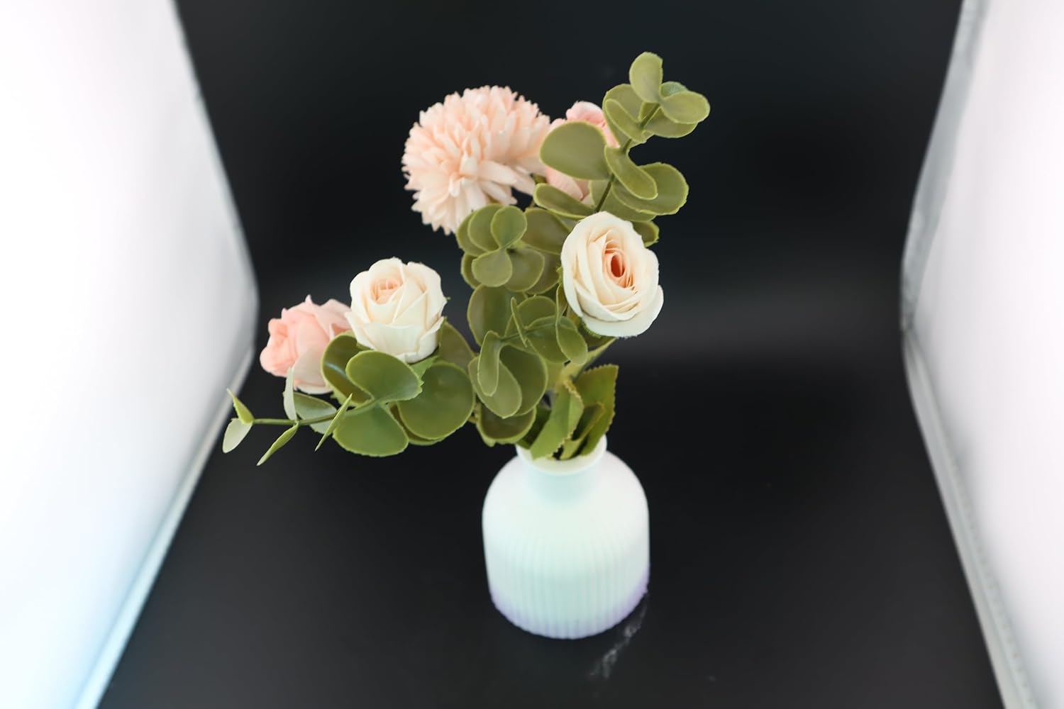 ARTME Vase Craft Set – Make Your Own Vase Purple White - DIY Kit