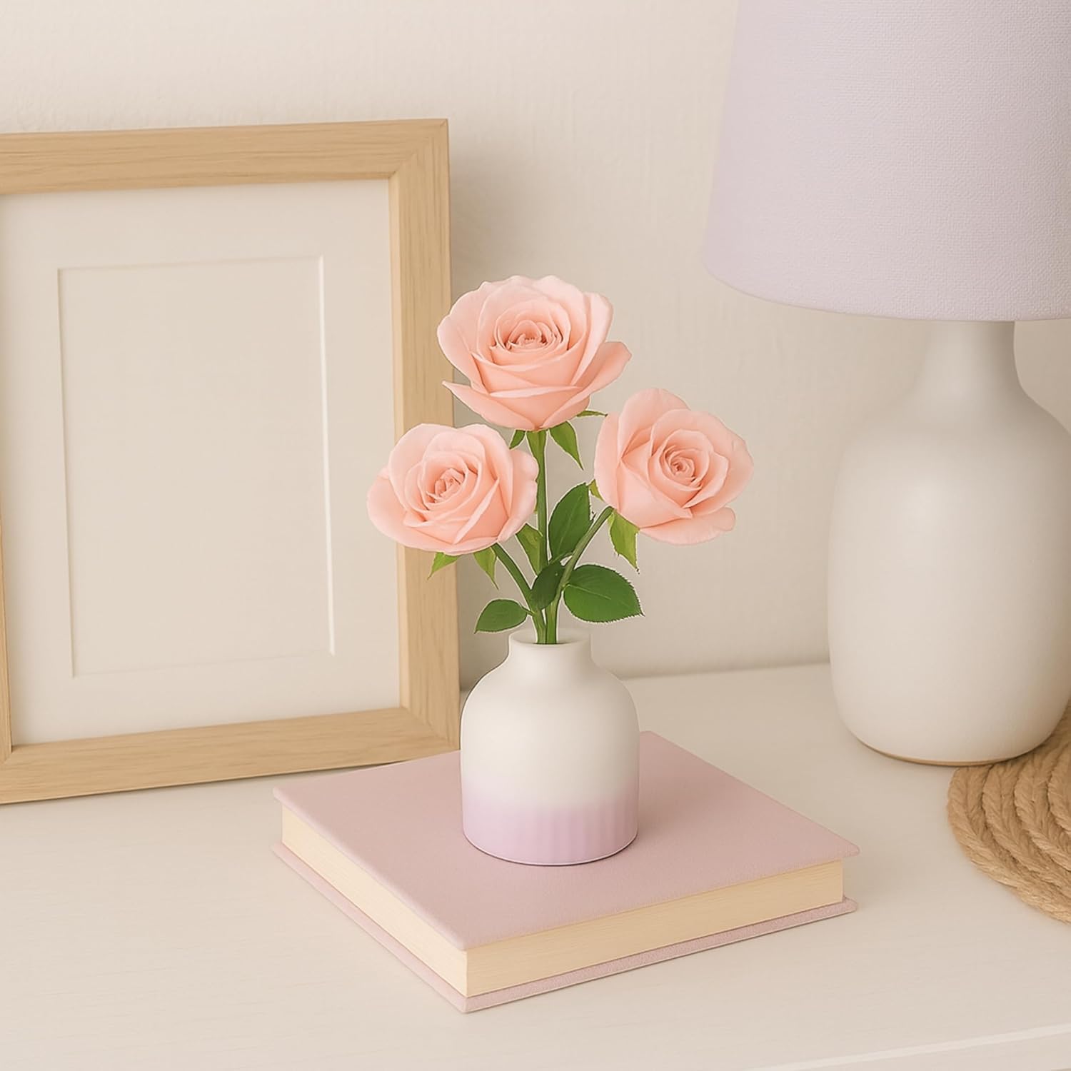 ARTME Vase Craft Set – Make Your Own Vase Purple White - DIY Kit