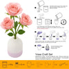 ARTME Vase Craft Set – Make Your Own Vase Purple White - DIY Kit