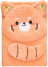 EXERZ A5 Notebook - Raccoon - Orange Fluffy