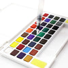 Artme Watercolour Cube Painting Set in Carry Case With a Brush - 36 Vibrant Colours