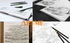 Artme A2 Sketch Pad, 30 Sheets 160gsm, Spiral Bound, Sketchbook Portrait