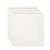 Exerz 60x60cm Stretched Canvas 4pk - 1.7cm/ 280GSM 100% Cotton