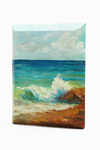 EXERZ 24x30cm Bevelled Edge Pre-Stretched Canvas 4pk - 100% Cotton, Wooden Frame