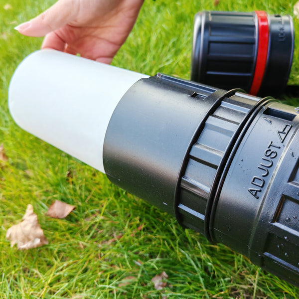 EXERZ Drafting Tubes 2pcs - Extendable Drawing Tubes - Poster Art Tubes