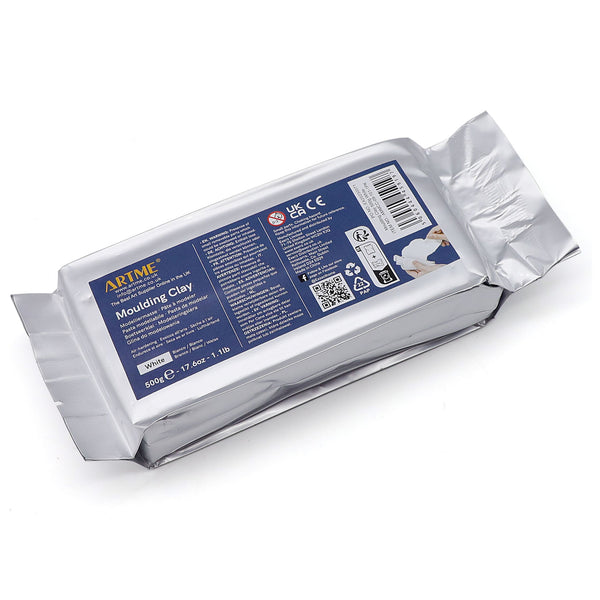 ARTME Air Dry Clay White 500g Modelling Clay Air Hardening
