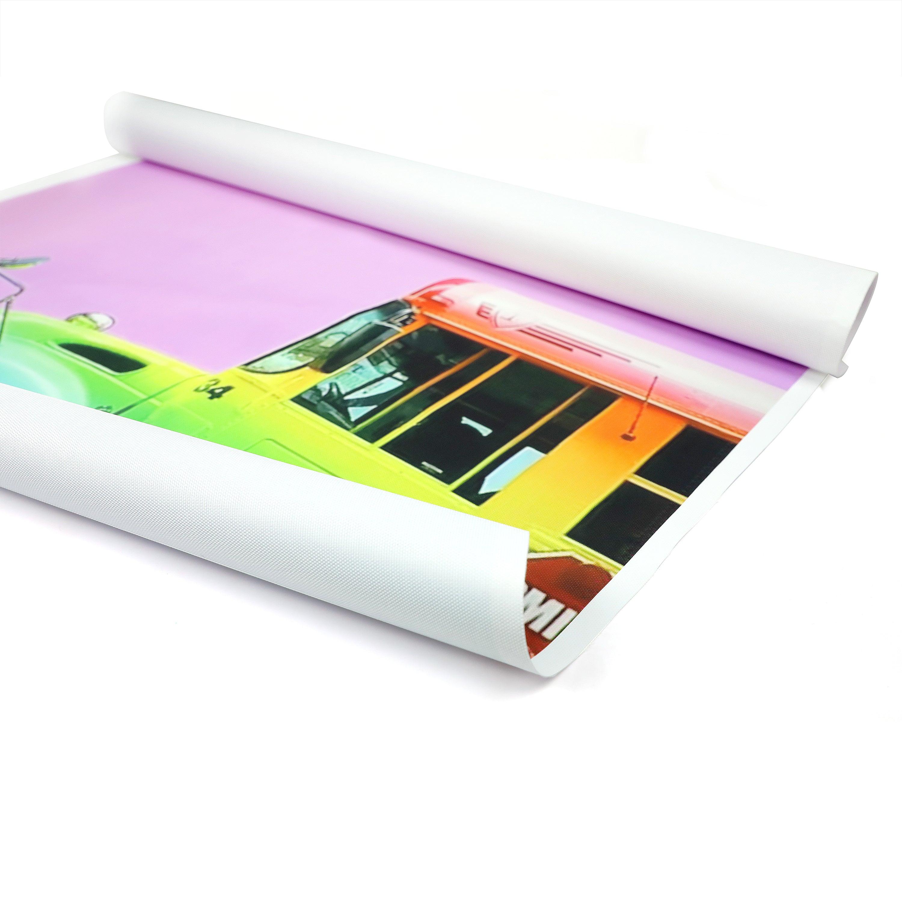 EXERZ Canvas Roll 76cm x 10M Polyester 280gsm - Acrylic Painting and Inkjet Printing (Polyester)