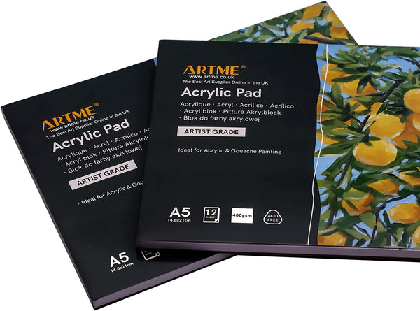 Artme A5 Acrylic Pad 2PK
