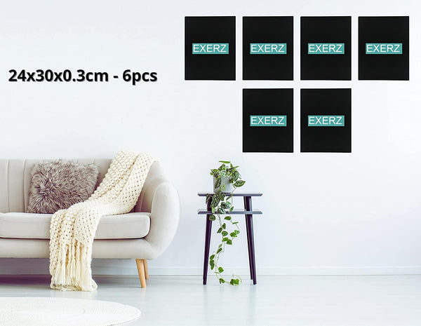 Exerz 50x60cm Panneaux de Toile 4pcs - 3mm Cartons entoilés 280GSM/ 100 Exerz 50x60cm Panneaux de Toile 4pcs - 3mm Cartons entoilés 280GSM/ 100