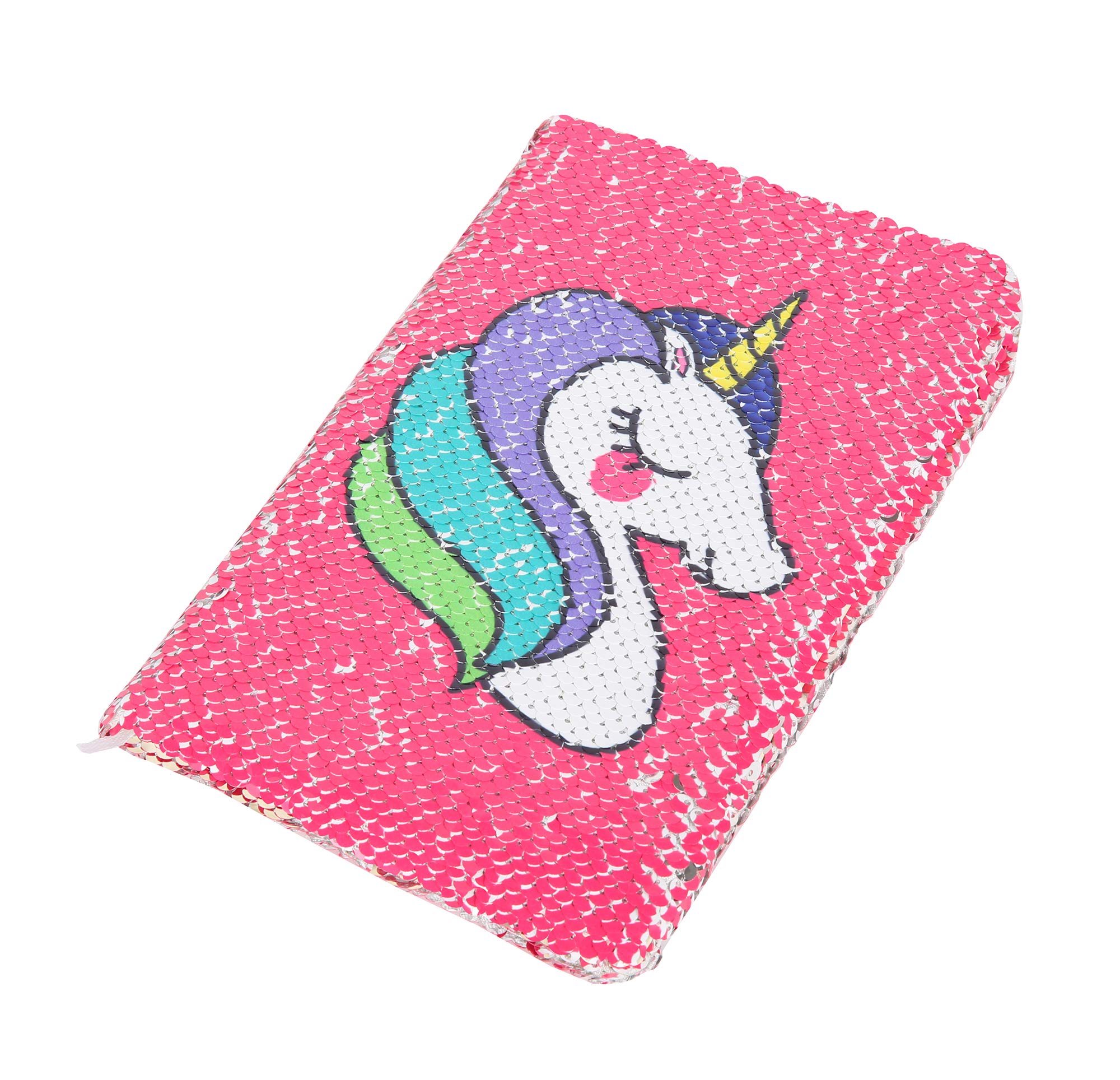 Exerz Reversible Sequin Notebook A5 Size - Unicorn